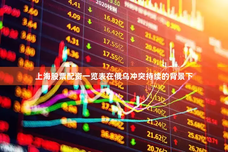 上海股票配资一览表在俄乌冲突持续的背景下